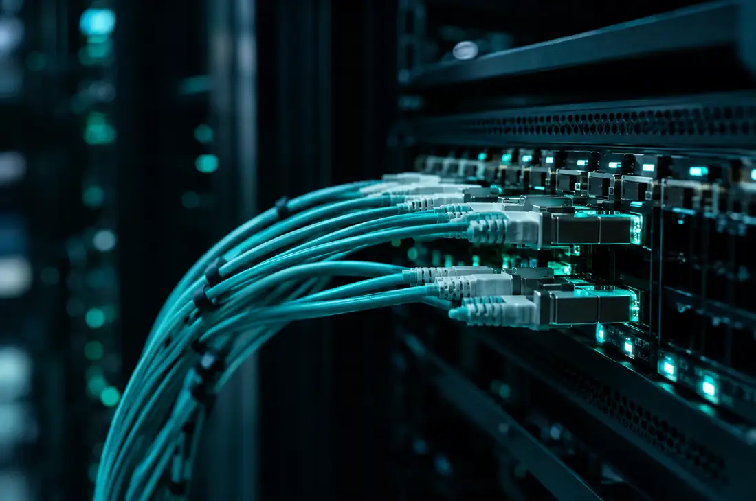 Cableado de fibra óptica